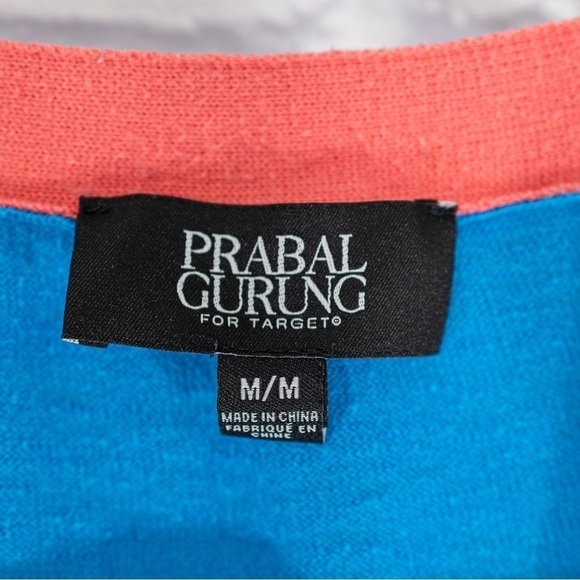 PRABAL Gurung color block cardigan - Picture 2 of 3